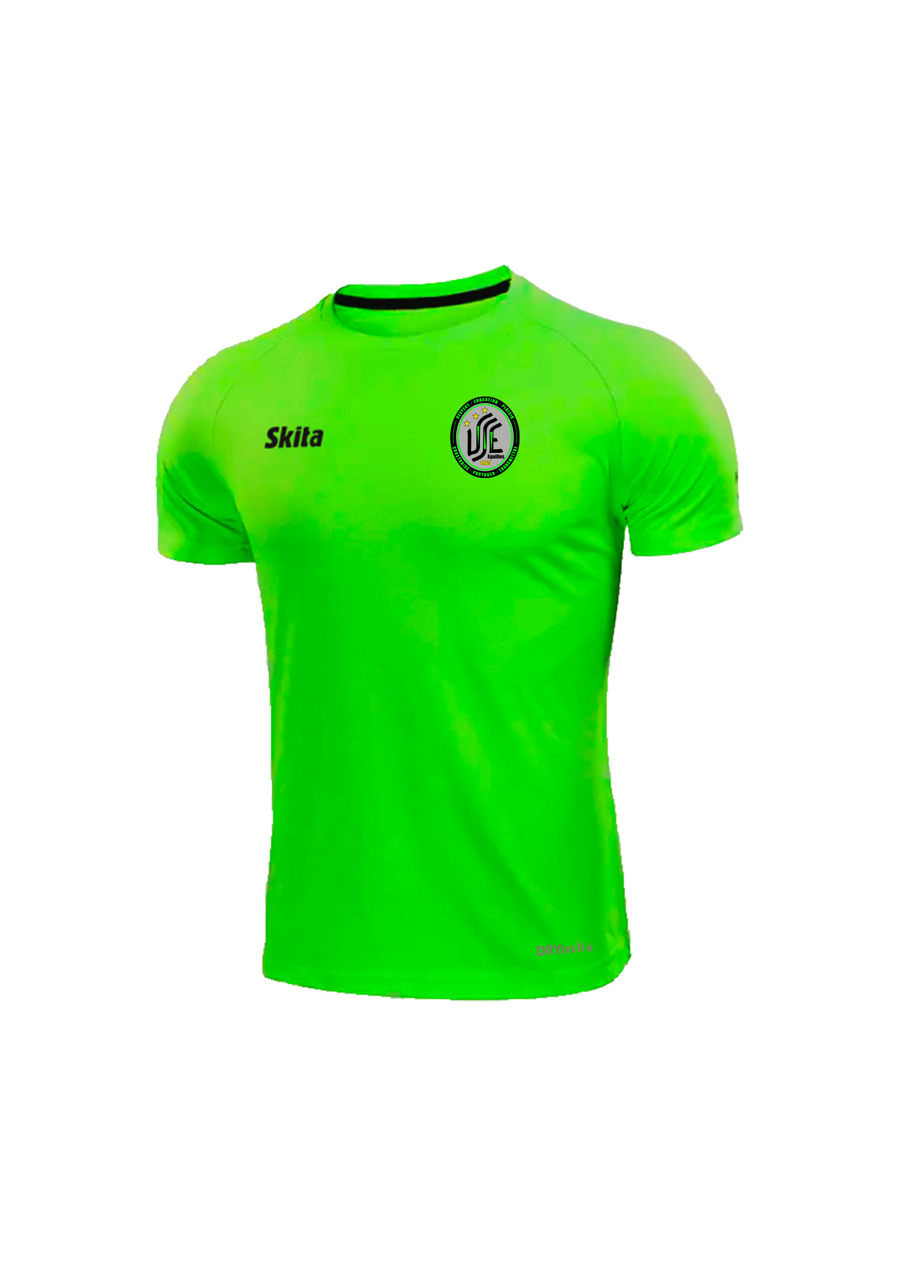 Maillot &Eacute;LITE vert fluo (US EGUILLES)